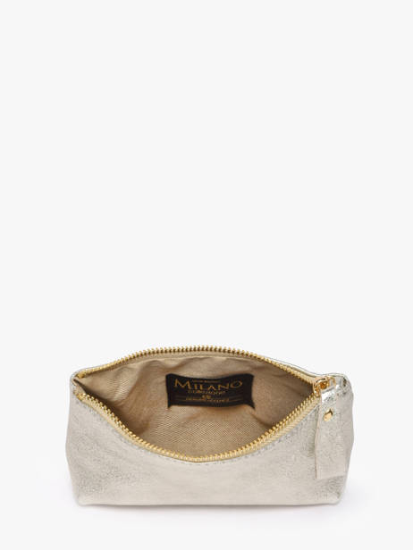 Trousse Nine Cuir Milano Argent nine NI22114 vue secondaire 1