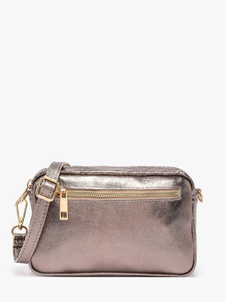 Sac Bandoulière Nine Cuir Milano Marron nine NI25115