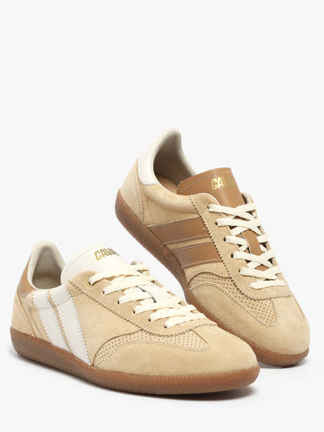Sneakers En Cuir Caval Beige women BAPULS20 vue secondaire 1