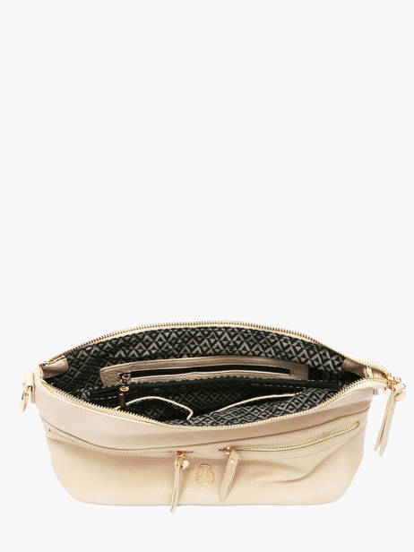 Sac Porté épaule Zip Lulu castagnette Beige zip ALCIDE vue secondaire 3