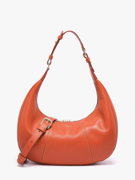 Sac Bandoulière Juliette Cuir Le tanneur Orange juliette TJET1402
