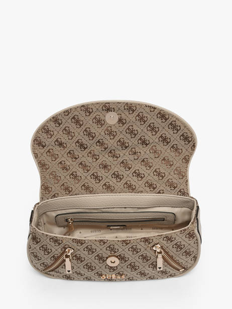 Sac Bandoulière Jessa Polyester Guess Marron jessa JG836220 vue secondaire 3