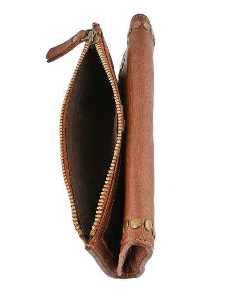 Portefeuille Heritage Cuir Biba Marron heritage POR4L vue secondaire 3