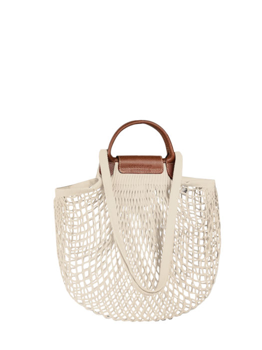 Longchamp Le pliage filet Hobo bag White
