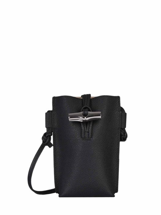 Longchamp Roseau Ipod case / cd holder Black