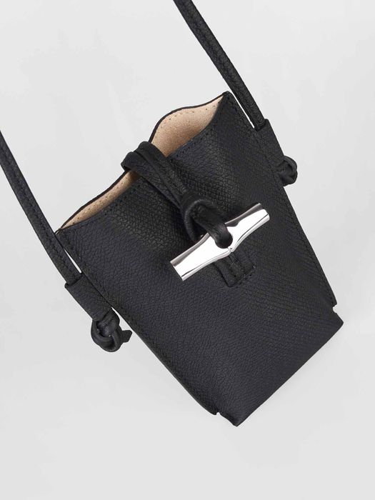 Longchamp Roseau Ipod case / cd holder Black