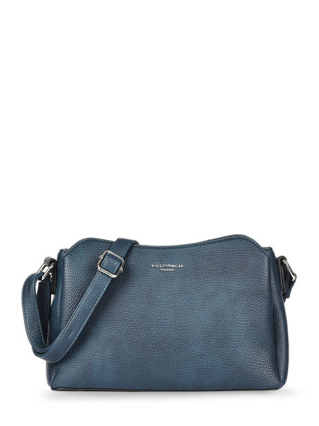 Sac Bandoulière Grained Miniprix Bleu grained F2516