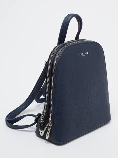 Sac à Dos Miniprix Bleu grained F2547 vue secondaire 2