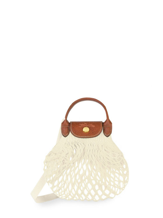 Longchamp Le pliage filet Pochettes Blanc