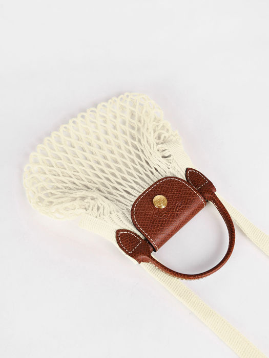 Longchamp Le pliage filet Pochettes Blanc